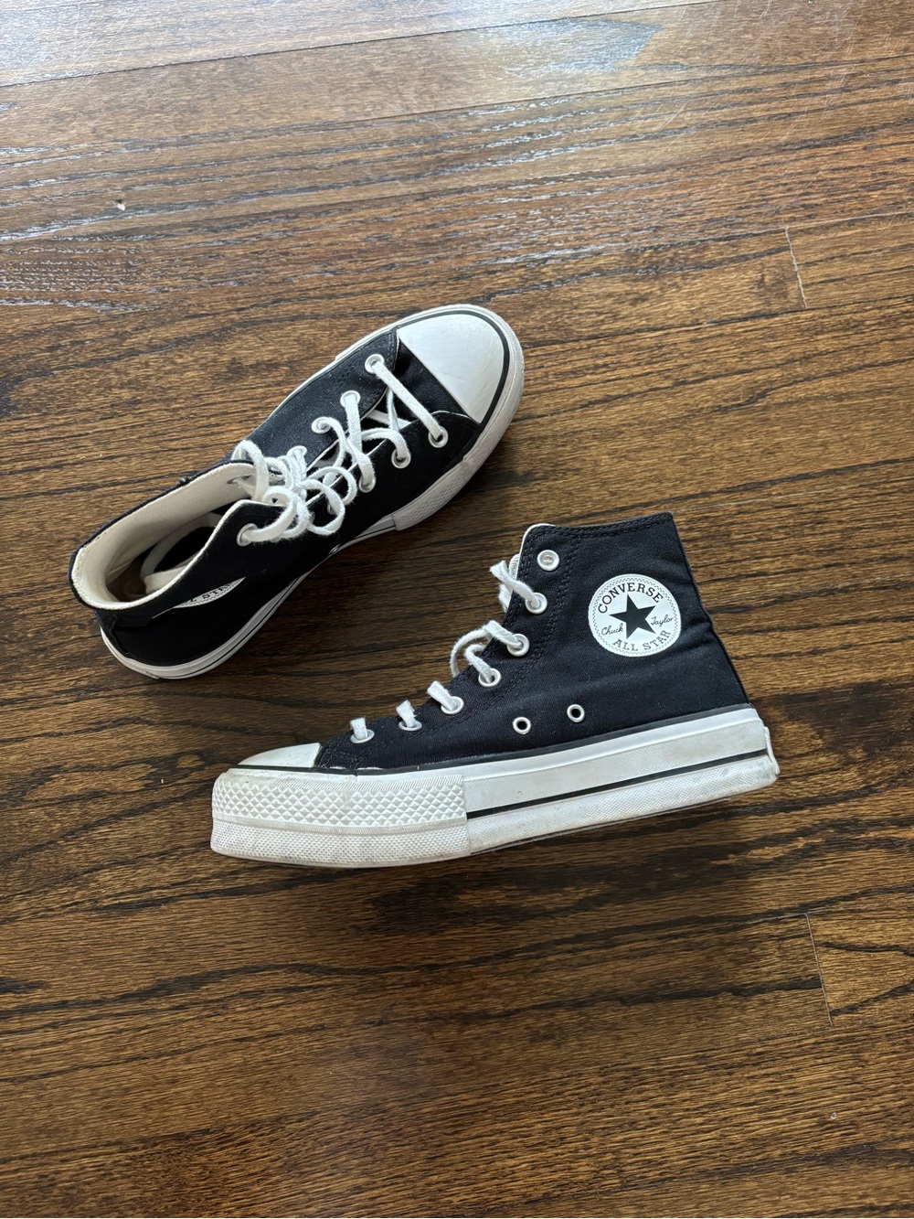 Converse High Top Sneakers - Black & White